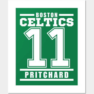 Boston Celtics Pritchard 11 Basketball Player Posters and Art